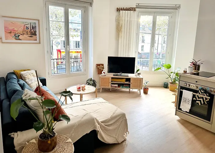Appartement Calme Et Cozy En Plein Paris
